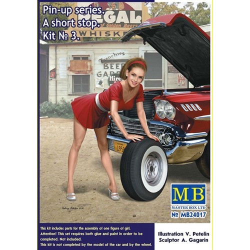 1/24 Masterbox "Pin-up series, A Short Stop No. 3 24017